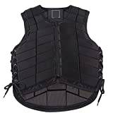 BOTEGRA Horse Riding Vest,Equestrian Body Protector Protective Gear Horse Riding Training Waistcoat Body Safety EVA Protective Vest,for Horse Riding for Adults Horse Riding Protection Equestrian(M)