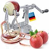 Stainless Steel "Deluxe" Apple Peeler 3-in-1 Function Economy Peeler Apple Cutter Apple Corer