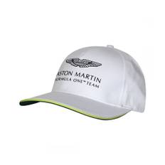 Aston Martin Formula One Official Team Mens White Cap - One Size
