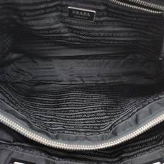 Prada Black Fabric Tote Bag
