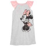 Carter's Minnie Mouse Nightgown 8-10 Grey