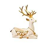 For Event Party Supplies Abstract Ornaments Figurines Art Gift Statues Decor Gifts Ornament Crafts Home Office Desk kitchen Decorations Collection Ornaments,Prone sika deer statue porch home living ro