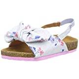 Joules Baby Girls Bayside Slide Sandal, Multi Floral Stripe, 1 UK Child