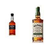 Jack Daniel's Bonded Tennessee Whiskey, 70 cl & 's Tennessee Rye Whiskey, 70cl