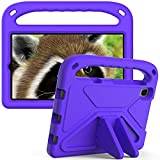 Case for Huawei MediaPad M5 Lite (8.0 Inch) with Kickstand, Lightweight Protective Case for Children – Purple