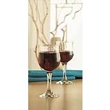 White Wine Glasses Set of 4 Stem Glass Tulip Shape Elegant Wedding Gift Cocktail Set Perfect for Home, Restaurants and Kitchen Set Dishwasher Safe Durable & Crystal Clear (Pack of 4 Red Wine)