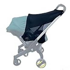 Stroller Sun Shade Net fit Doona Sunshade Extension Sun Protection Canopy Sun Cover for DOONA Baby Car Seat and Stroller Anti-UV Snooze Shade Stroller Cover Sun Visor for Buggy Carrycot