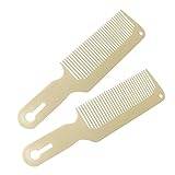 Housoutil 2pcs Stainless Steel Hair Styling Comb Hair Comb Salon Detangler Comb Hairdressing Combs Professional Diffuser Gold Stainless Steel Comb Anti Accessories Static Electricity Women's