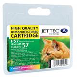 Jet Tec 107H005713 Replacement Colour Ink Cartridge (Alternative to HP No 57, C6657A)
