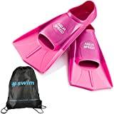 Aqua-Speed FUSION Long swim fins for adults and children + ULTRAPOWER #SWIM | training fins | swim | diving | pink/light pink/03 | Size:35/36