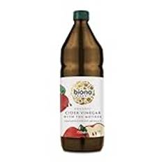 Biona Organic Cider Vinegar Unfiltered with Mother 750 ml (Pack of 6