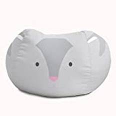 rucomfy Beanbags Animal Kids Bean Bag. Toddler Bedroom Chair. Machine Washable. Comfortable & Durable. 60 x 80cm (Beanbag Only, Rabbit)