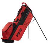 "Ping Hoofer Monsoon Golf Stand Bag - Red/Black - 36417-04"