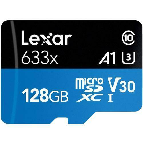 Lexar 128gb micro sd xc card uhs-1 class u3 100mb/s for nextbase 522gw dash cam