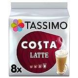 Tassimo Costa Latte Coffee Pods 1x 8