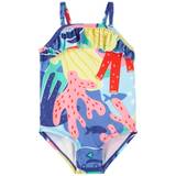 Carter's Baby Girls 1-Piece Coral Swimsuit 18M Blue