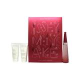 Issey Miyake L'Eau D'Issey Rose & Rose Gift Set 50ml Eau De Parfum + 50ml Body Lotion + 50ml Shower Cream