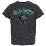 Girls Toddler Gameday Couture Leopard UAB Blazers All the Cheer T-Shirt