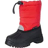 Playshoes Warm Lining Snow Shoes Classic Winter Booties, Red, 2 UK