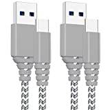 2M+3M USB Type C Charger Cable for Amazon Kindle Fire HD 10 (9th Gen), Fire HD 8 (10th Gen), Fire HD Plus (10th) and Fire HD 8 Kids Edition Tablets,Samsung A33 5G M23 M33 M53 M13 Charging Lead Cord