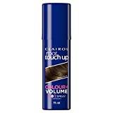 Clairol Root Touch Up Spray, Temporary Grey Coverage & Volume 2-in-1 Spray, Medium Brown, 75ML