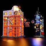 GEAMENT LED Light Kit Compatible with LEGO Harry Potter Diagon Alley: Weasleys' Wizard Wheezes - Lighting Set for 76422 Model Set (Lego Set Not Included)