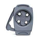 YZOTEK Manual Can Opener - Safety Easy Go Swing Effortless Can Opener, Topless No Sharp Edge Openers for Bar Tool, Household Kitchen, Camping, Party, Picnic (Fits 8-19 oz Beverage Cans) - Grey