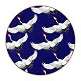 White Bird Coasters Set of 6 Coasters for Drinks Coasters Non Slip Coasters Backing for Coffee Mug Wine Glass Bottle Home and Bar