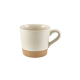 GenWare Kava White Stoneware Coffee Cup 34cl 12oz (Box Of 6)