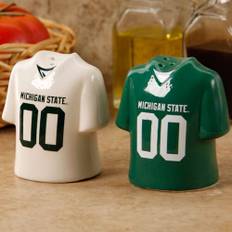 Michigan State Spartans Ceramic Jersey Salt & Pepper Shakers