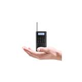 Raddy RD23 Portable DAB Radio Small DAB+ FM Digital Radio with Battery Pocket Radio with Bluetooth Kitchen Radio (Black)