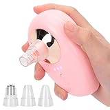 Electric Pimple Extractor Tool, USB Charging Blackhead Extractor Instrument Household Face Pore Cleaner for Women, Men(Pink)