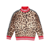 Dolce & Gabbana Junior Leopard Print Bomber Jacket Size 6 Years