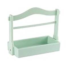 Colcolo Food Basket Serving Tray Multipurpose Decoration Fruit Basket Plate Bread Basket for Home Kitchen Hotel Countertop Mutton, Green