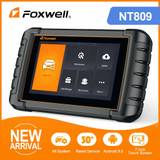 Uk foxwell nt809 obd2 pro universal multi-system car diagnostic scanner tool