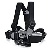 Yoogeer Adjustable Chest Body Harness Belt Strap Mount For Sony action cam HDR-AS100v AS30V AEE AS15 AS30 GoPro Hero 4 3+ 3 2 1 SJ1000 Sports Action Cam Camera Accessory