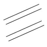 marian 4Pcs Carbon Fiber Tail Support Rods for V977 V930 XK K110 RC Helicopter Drone Spare Parts Accessories