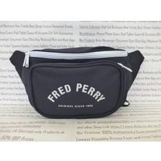 Fred perry tricot crossbody bag mens carbon blue waist pack sling bags r£45