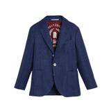 Brunello Cucinelli Kids Linen-Wool-Silk Blazer (4-14 Years) - blue - 4-5