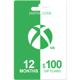 Xbox Live Gold 12 months + 100 USD
