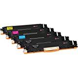 Ink Inspiration 5 (Set + Black) Compatible Laser Toner Cartridges for HP Laserjet Pro CP1025 CP1025nw M175nw M175a M275nw | Replacement for HP 126A CE310A 1200 Pages CE311A CE312A CE313A 1000 Pages