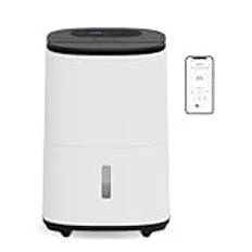 Meaco MeacoDry Arete® Two 20L Dehumidifier & HEPA H13 Air Purifier, Wi-Fi Meaco App, Smart humidity mode, Laundry mode, Low Energy, Low Noise, Prevents Damp & Mould, 5x year warranty