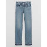 Vintage Wash Blue Mid Rise Straight Washwell Jeans (5-14yrs)