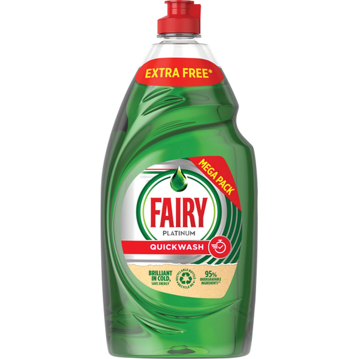Fairy Platinum Washing Up Liquid - Original / 870ml