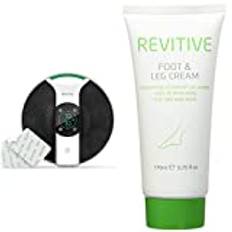 Revitive Medic Knee Circulation Booster, achy-Feeling Legs & reducing Swollen feet & Ankles During use - Drug-Free Relief from Persistent Knee & Leg Problems & Revitive Foot and Leg Cream