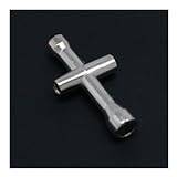 RC Helicopter Aircraft Accessories Rc Toys Accessory 4/5/5.5/7mm Cross Wrench Sleeve with M4 Nut for Spanner M4 RC HSP 80132 For Model Car Wheel Tool Replaceable accessories (Color : Only Sleeve)