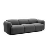 Normann Copenhagen Swell Sofa 3 Seater (in grey)