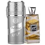 Oud Mood Silver Reminiscence Perfume - Luxury Men Arabic UAE Fragrance - Earthy, Woody, Rose Scent - Eau De Parfum 100ml