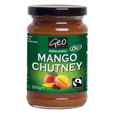 Geo Organics Condiments - Fairtrade Mango Chutney 300g (Case of 6)
