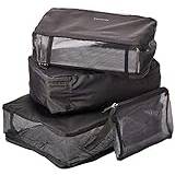 Samsonite 4-in-1 Packing Cubes, Graphite, One Size